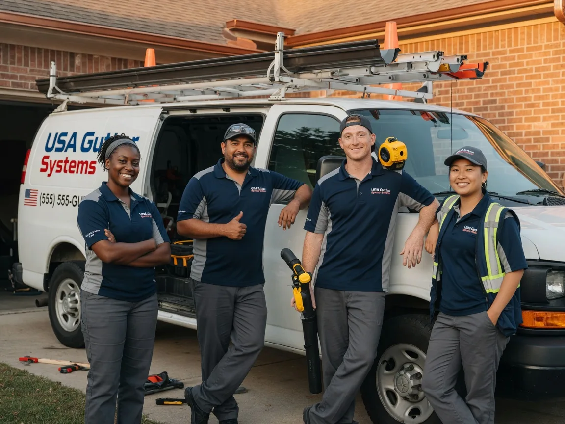 Gutter Installation company in Oakford, IL